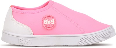Bubblegummers Boys & Girls Slip on Sneakers(Pink)