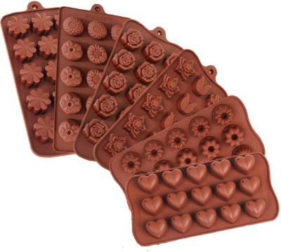 Vastra Silicone Chocolate Mould 90(Pack of 6)