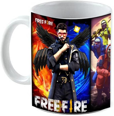 GTMP Free Fire KIDM082 Ceramic Coffee Mug(350 ml)