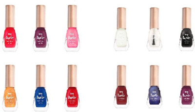 Eyetex NAIL POLISH 3108 multi color(Pack of 12)