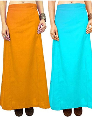 Jay Tanish Cloth store Combo Red and Yellow Pure Cotton Petticoat(Free)