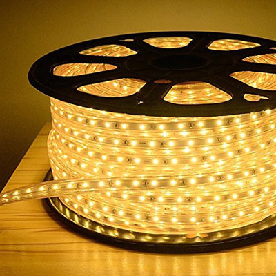 SAVALIYA TECHNOLOGY 440 LEDs 5 m Yellow Steady String Rice Lights(Pack of 1)