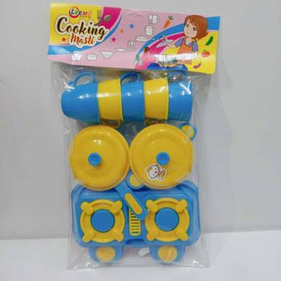 Jalaunsportscreation Khana Khazana Kitchen Cooking PlaySet for Kids Kitchen Ware Set for Girls/Kids Cooking Set - Birthday Gifts for Baby Girls