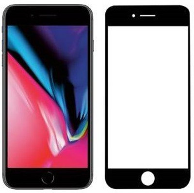 XRENGTH Edge To Edge Tempered Glass for Apple iPhone SE(Pack of 1)