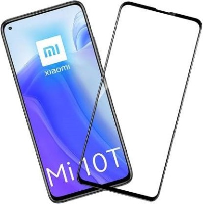 AKSHUD Edge To Edge Tempered Glass for Mi 10T(Pack of 1)