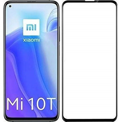 BRENZZ Edge To Edge Tempered Glass for Mi 10T(Pack of 1)