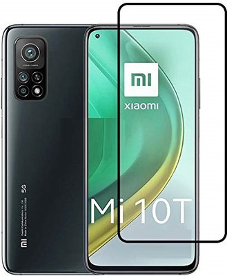 BRENZZ Edge To Edge Tempered Glass for Mi 10T(Pack of 1)