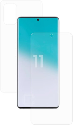CASE CREATION Front and Back Screen Guard for Samsung Galaxy S11(Pack of 2)