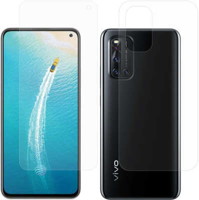 CASE CREATION Front and Back Screen Guard for Vivo V19 Front Back All Round 360 Protection Case Cover Guard(Pack of 2)