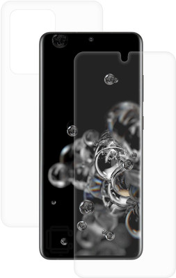 CASE CREATION Front and Back Screen Guard for Samsung Galaxy S20 Ultra (2020)(Pack of 2)