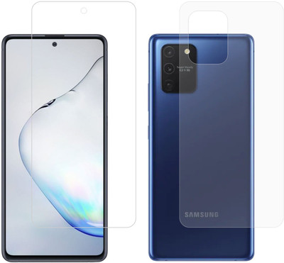 Case Creation Front and Back Screen Guard for Samsung Galaxy S10 Lite 2020 Front Back Screen Guard(Pack of 2)