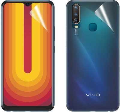 CASE CREATION Front and Back Screen Guard for Vivo Y19 2020(Pack of 2)