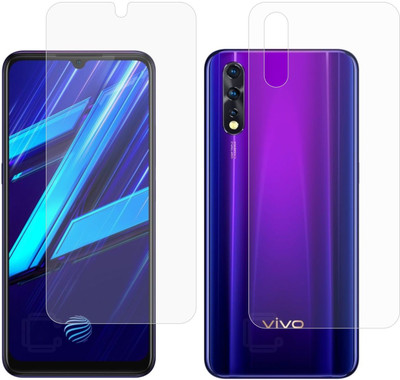 CASE CREATION Front and Back Screen Guard for Vivo Z1x 2020(Pack of 2)