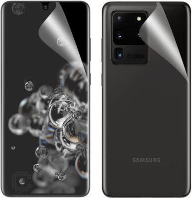 CASE CREATION Front and Back Screen Guard for Samsung Galaxy S20 Ultra 2020(Pack of 2)