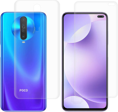 CASE CREATION Front and Back Screen Guard for Xiaomi POCO X2 2020(Pack of 2)