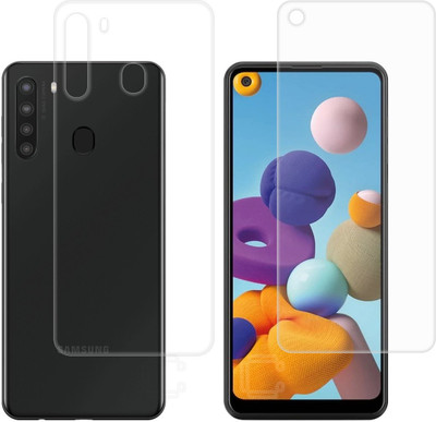 CASE CREATION Impossible Screen Guard for Samsung A21(Pack of 2)