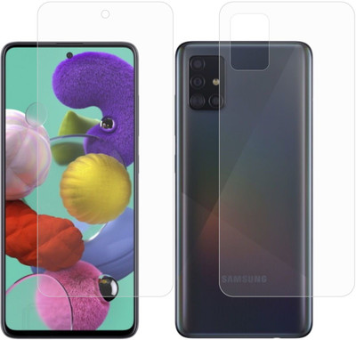 CASE CREATION Impossible Screen Guard for Samsung A51 2020 Screen Protection Guard(Pack of 2)