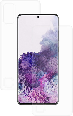 CASE CREATION Front and Back Screen Guard for Samsung Galaxy S20 (2020)(Pack of 2)