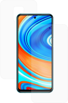 Case Creation Front and Back Screen Guard for Xiaomi Redmi Note 9 Pro(Pack of 2)