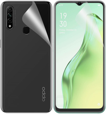 CASE CREATION Front and Back Screen Guard for Oppo A31(Pack of 2)