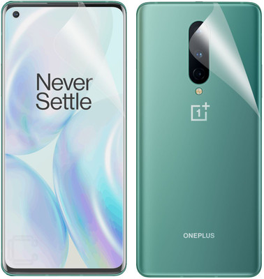 CASE CREATION Front and Back Screen Guard for Oneplus 8 / One Plus 8 2020 Front Back Screen Guard(Pack of 2)