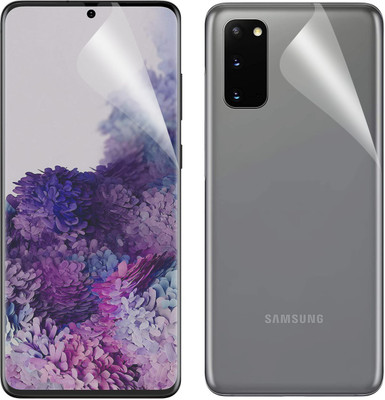 CASE CREATION Front and Back Screen Guard for Samsung Galaxy S20 2020 Front Back Screen Guard(Pack of 2)