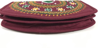 SriShopify Maroon Clutch Banjara Needle craft Women