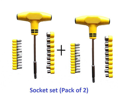 Inditools 24pc socket set (Pack of 2) Socket Set(Pack of 2)