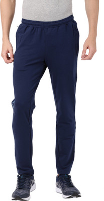Wildcraft Solid Men Dark Blue Track Pants