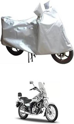 Shinestudios Two Wheeler Cover for Bajaj(Silver)