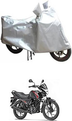 Shinestudios Two Wheeler Cover for Suzuki(Sling Shot, Silver)