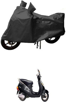 Shinestudios Two Wheeler Cover for Kinetic(Grey)