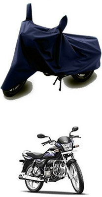 Shinestudios Two Wheeler Cover for Hero(Splendor Pro, Blue)