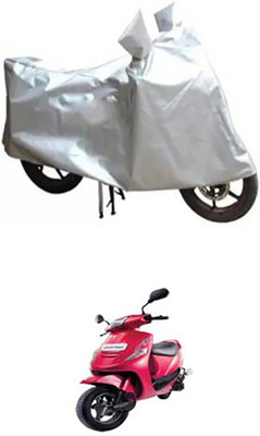 Shinestudios Two Wheeler Cover for Mahindra(Kine, Silver)
