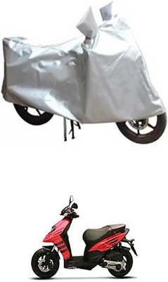 Shinestudios Two Wheeler Cover for Aprilia(Silver)