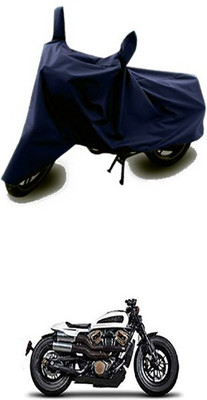Shinestudios Two Wheeler Cover for Harley Davidson(Blue)