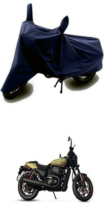 Shinestudios Two Wheeler Cover for Harley Davidson(Blue)