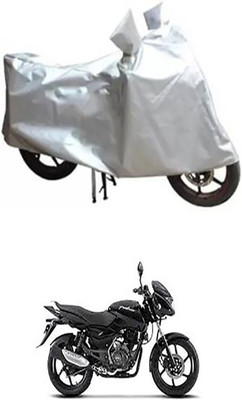 Shinestudios Two Wheeler Cover for Bajaj(Pulsar 150, Silver)