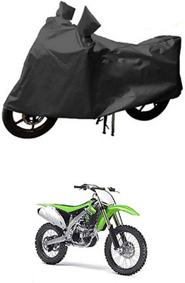 Shinestudios Two Wheeler Cover for Kawasaki(Grey)