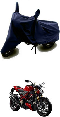 Kavach Two Wheeler Cover for Ducati(Blue)