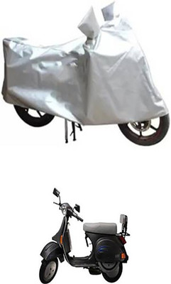 Shinestudios Two Wheeler Cover for LML(Silver)