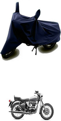 Shinestudios Two Wheeler Cover for Royal Enfield(Blue)