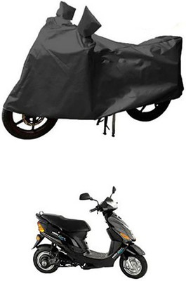Shinestudios Two Wheeler Cover for Hero(Electric Zippy, Grey)