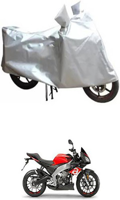 Shinestudios Two Wheeler Cover for Aprilia(Silver)