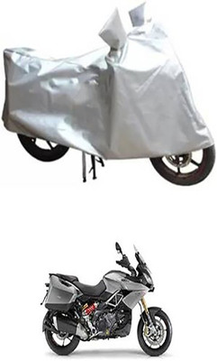Shinestudios Two Wheeler Cover for Aprilia(Silver)
