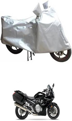 Shinestudios Two Wheeler Cover for Suzuki(Silver)