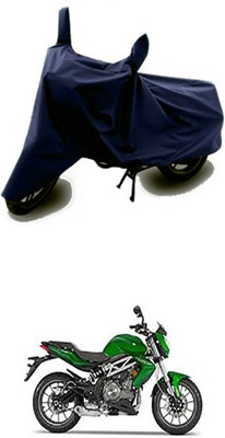 Shinestudios Two Wheeler Cover for DSK Benelli(Blue)