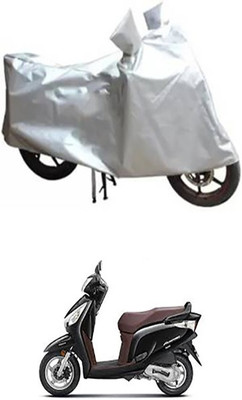 Shinestudios Two Wheeler Cover for Honda(Silver)