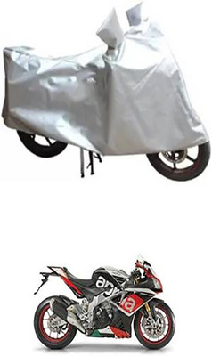 Shinestudios Two Wheeler Cover for Aprilia(Silver)