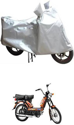 Shinestudios Two Wheeler Cover for TVS(Silver)